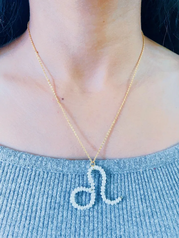 PRERTO ECOMMERCE PRIVATE LIMITED Necklaces Perle Zodiacali Charm Necklace