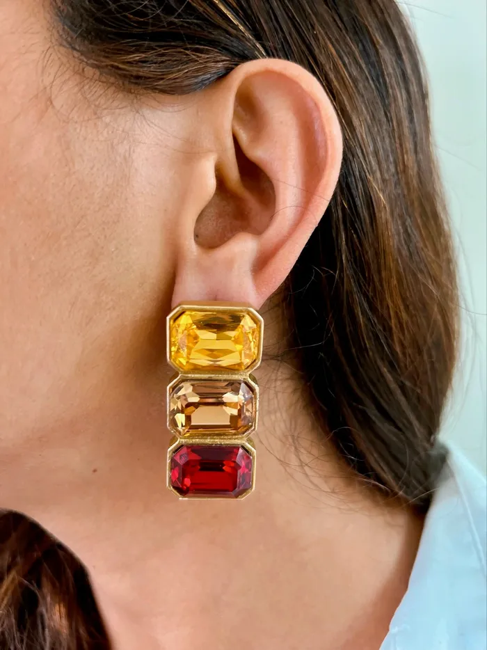 PRERTO ECOMMERCE PRIVATE LIMITED Tri Candy Earrings Earrings