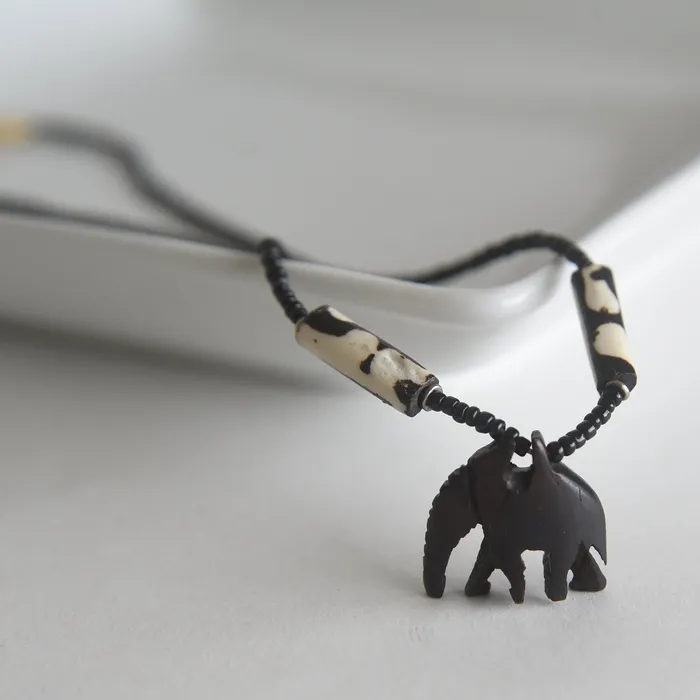 projecthavehope2 Necklaces Figural Bone Necklace