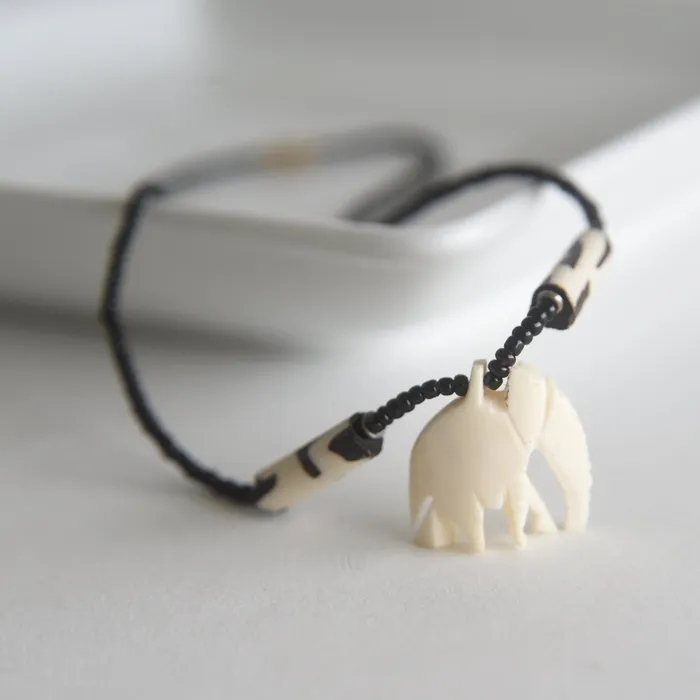 projecthavehope2 Necklaces Figural Bone Necklace