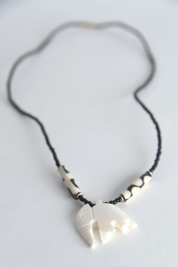 projecthavehope2 Necklaces Figural Bone Necklace