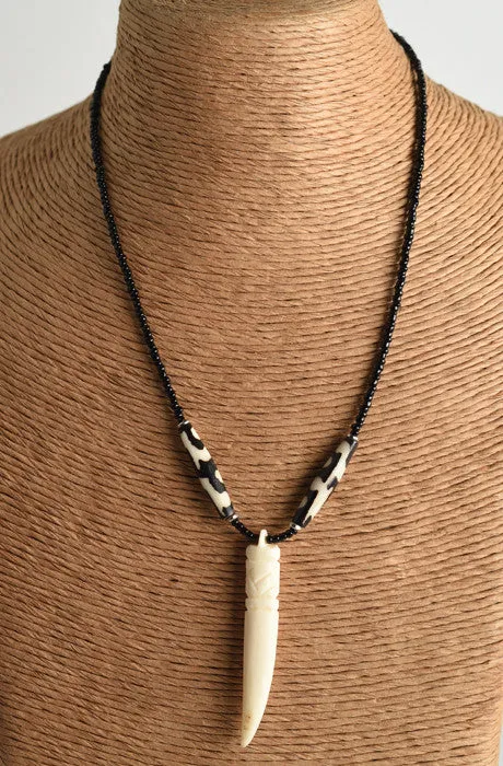 projecthavehope2 Necklaces Figural Bone Necklace