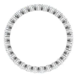 Rings WB Choice Jewelry 14K White 34 CTW Diamond Eternity Band 123487600020PSTWBC Rings WB Choice Jewelry 14K White 34 CTW Diamond Eternity Band 123487600020PSTWBC