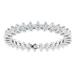 Rings WB Choice Jewelry 14K White 34 CTW Diamond Eternity Band 123487600020PSTWBC Rings WB Choice Jewelry 14K White 34 CTW Diamond Eternity Band 123487600020PSTWBC