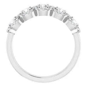 Rings WB Choice Jewelry 14K White 78 CTW Diamond Anniversary Band12283060008PSTWBC Rings WB Choice Jewelry 14K White 78 CTW Diamond Anniversary Band12283060008PSTWBC