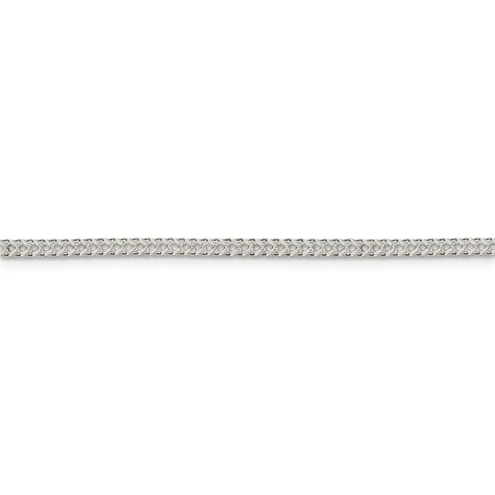 Rings WB Choice Jewelry Sterling Silver 2mm DC Square Franco ChainWBCQQF06030 Rings WB Choice Jewelry Sterling Silver 2mm DC Square Franco ChainWBCQQF06030