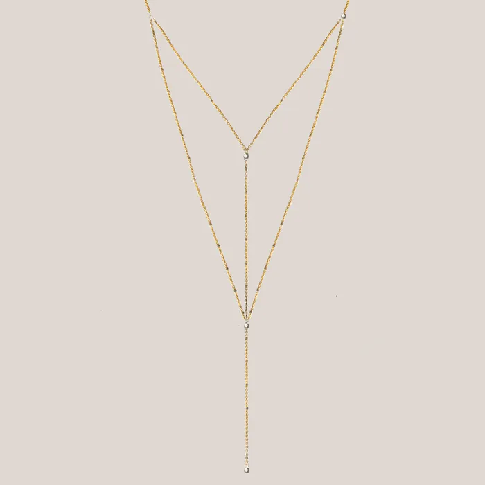 Skyfall Necklace gold IZA JEWELRY Necklaces