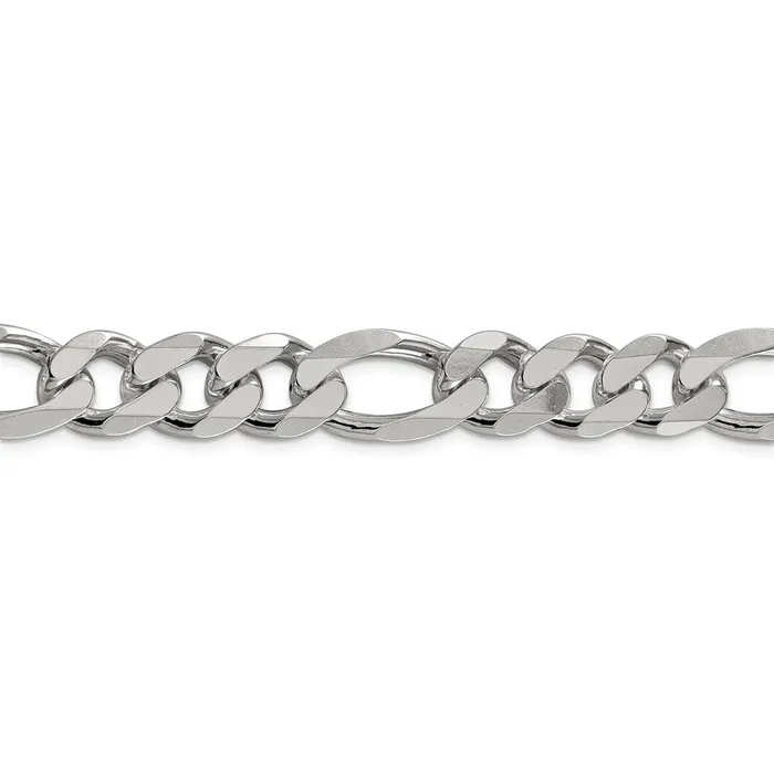 Sterling Silver 135mm Figaro ChainWBCQFG35026 WB Choice Jewelry Rings