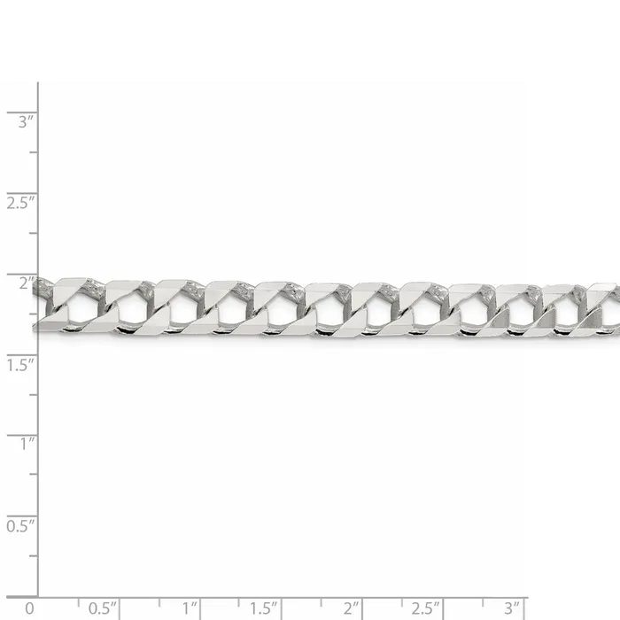 Sterling Silver 86mm Flat Open Curb ChainWBCQFOC30022 WB Choice Jewelry Rings Sterling Silver 86mm Flat Open Curb ChainWBCQFOC30022 WB Choice Jewelry Rings