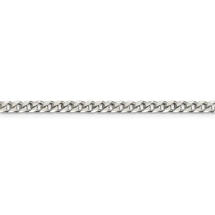 Sterling Silver Polished 35mm Curb ChainWBCQFC15118 WB Choice Jewelry Rings