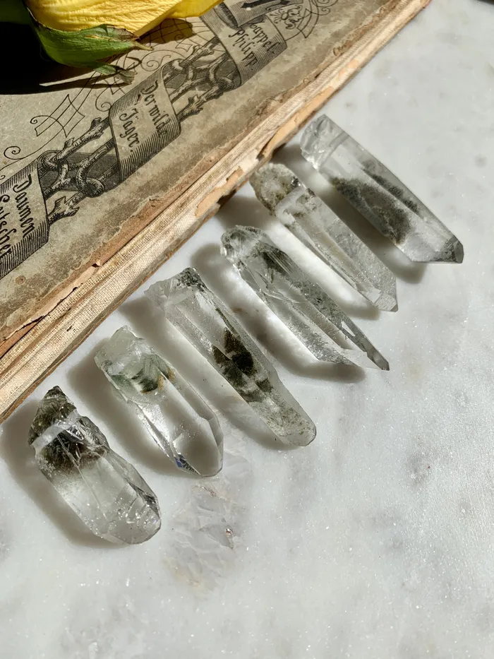 Sugar Studio Crystals Chlorite Included Quartz Necklace You Pick Necklaces