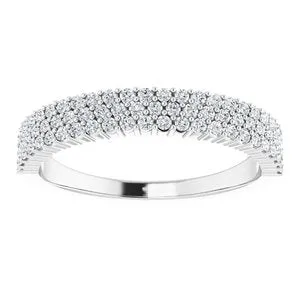 WB Choice Jewelry 14K White 13 CTW Diamond Anniversary Band 123622600PSTWBC Rings WB Choice Jewelry 14K White 13 CTW Diamond Anniversary Band 123622600PSTWBC Rings