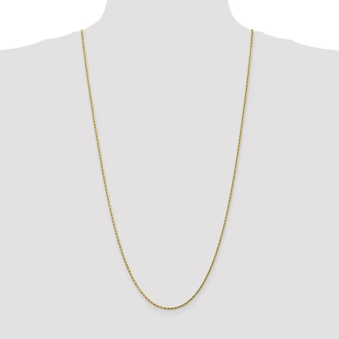 WB Choice Jewelry Necklaces 10k 175mm Diamondcut Rope ChainWBC10K01430 WB Choice Jewelry Necklaces 10k 175mm Diamondcut Rope ChainWBC10K01430