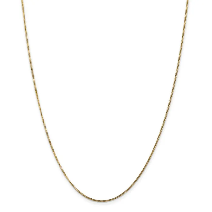 WB Choice Jewelry Necklaces 14k 13mm Curb Pendant ChainWBCPEN10224