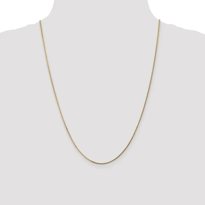 WB Choice Jewelry Necklaces 14k 13mm Curb Pendant ChainWBCPEN10224 WB Choice Jewelry Necklaces 14k 13mm Curb Pendant ChainWBCPEN10224