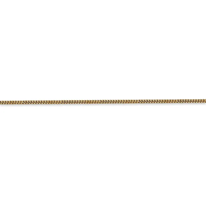 WB Choice Jewelry Necklaces 14k 13mm Curb Pendant ChainWBCPEN10224 WB Choice Jewelry Necklaces 14k 13mm Curb Pendant ChainWBCPEN10224
