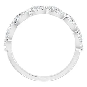 WB Choice Jewelry Rings 14K White 13 CTW Diamond Anniversary Band 123365600PSTWBC WB Choice Jewelry Rings 14K White 13 CTW Diamond Anniversary Band 123365600PSTWBC