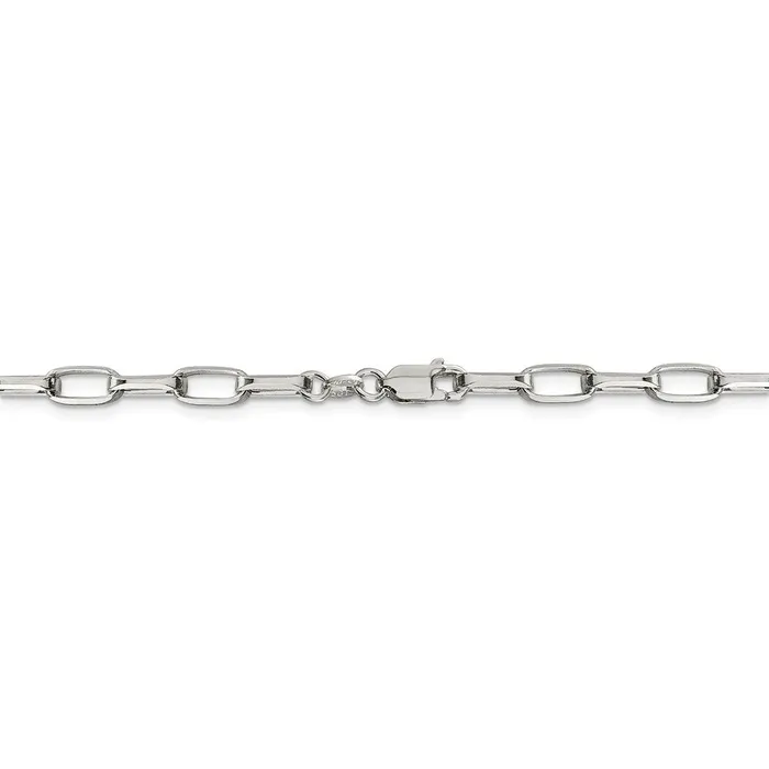 WB Choice Jewelry Sterling Silver 5mm Elongated Open Link ChainWBCQFC10220 Rings WB Choice Jewelry Sterling Silver 5mm Elongated Open Link ChainWBCQFC10220 Rings