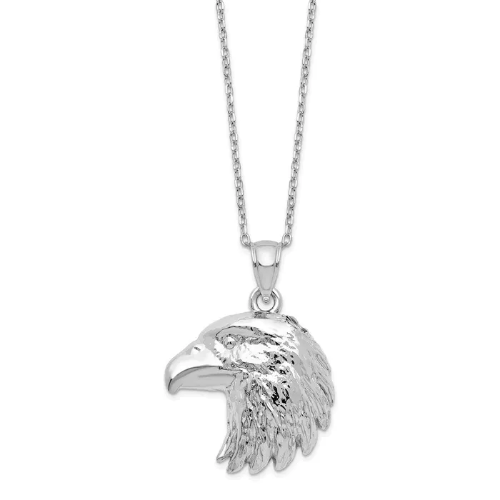 WB Choice Jewelry Sterling Silver Eagle Ash Holder 18in NecklaceWBCQC975018 Necklaces WB Choice Jewelry Sterling Silver Eagle Ash Holder 18in NecklaceWBCQC975018 Necklaces
