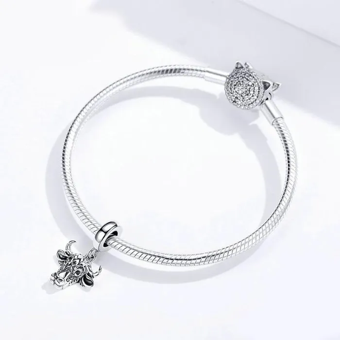 aliexpress Necklaces Cow Llama Horse Charms for Pandora Style Bracelets Sterling Silver Farm Animal Charms