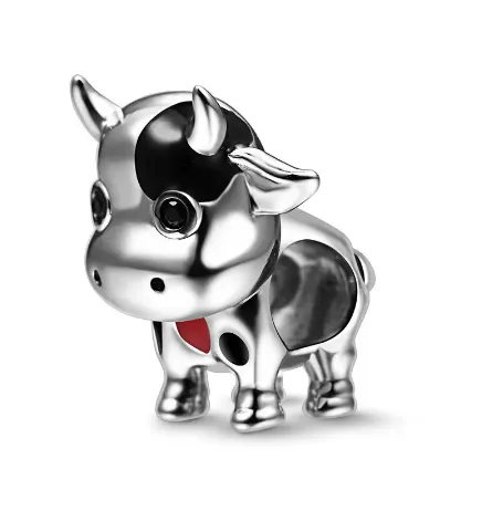 aliexpress Necklaces Cow Llama Horse Charms for Pandora Style Bracelets Sterling Silver Farm Animal Charms