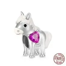 aliexpress Necklaces Cow Llama Horse Charms for Pandora Style Bracelets Sterling Silver Farm Animal Charms