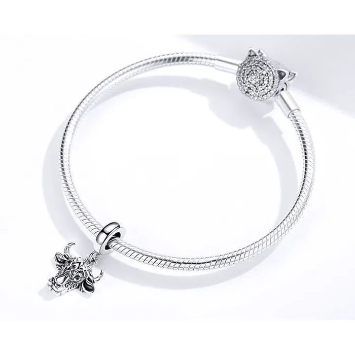 aliexpress Necklaces Cow Llama Horse Charms for Pandora Style Bracelets Sterling Silver Farm Animal Charms
