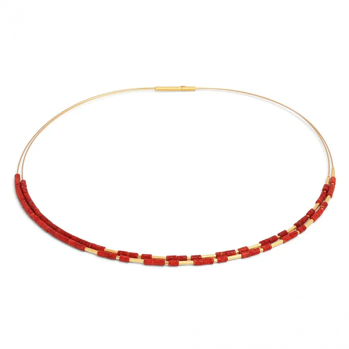 Bernd Wolf Necklaces Clinni Red Coral Necklace