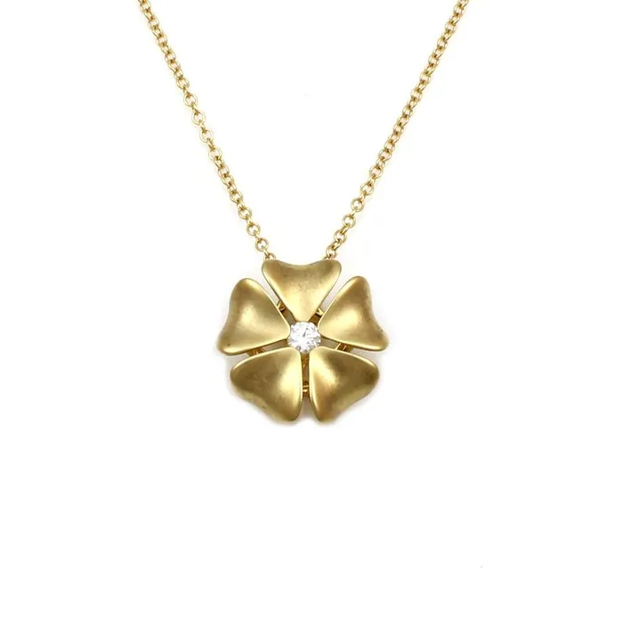 Cherie Dori Necklaces Flower Necklace