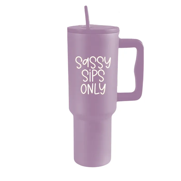 Necklaces ClaudiaG Home Personalized Monochromatic Tumbler