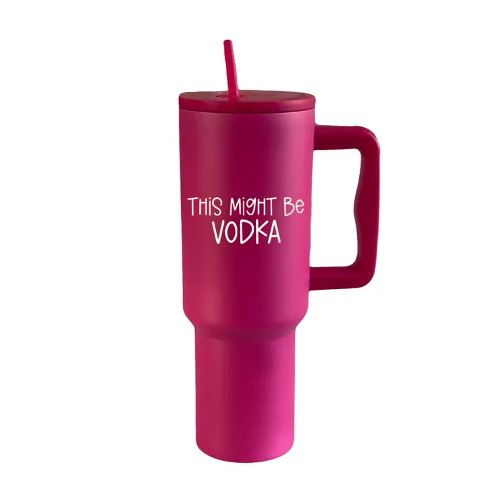 Necklaces ClaudiaG Home Personalized Monochromatic Tumbler