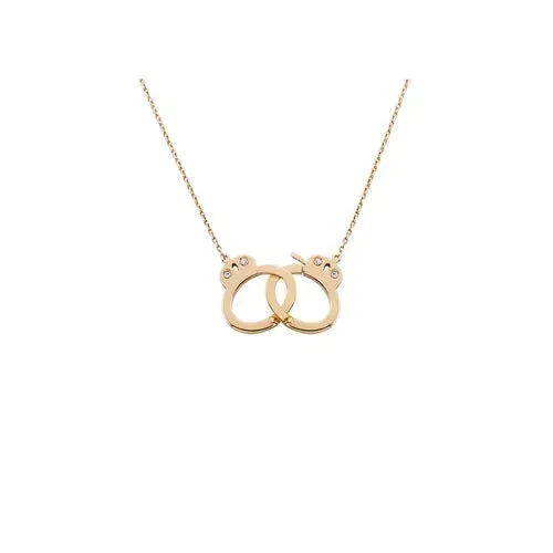 Necklaces Jack Vartanian MEDIUM HANDCUFF NECKLACE IN 18K ROSE GOLD WITH DIAMOND Necklaces Jack Vartanian MEDIUM HANDCUFF NECKLACE IN 18K ROSE GOLD WITH DIAMOND