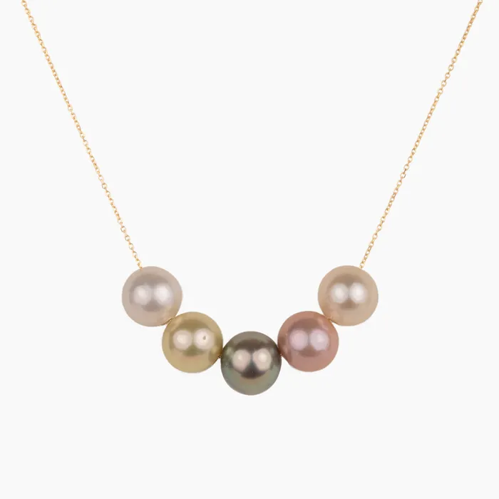 Pastel Bali Necklace misha hawaii Necklaces