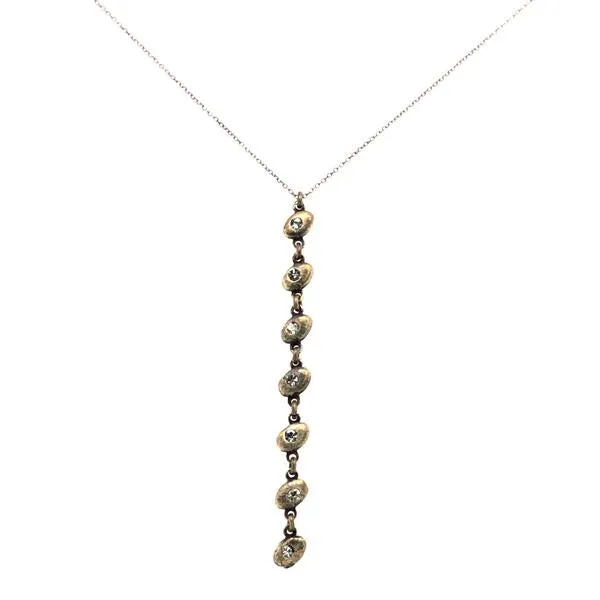 Rebel Designs Inc Necklaces Oval Link Drop Necklace