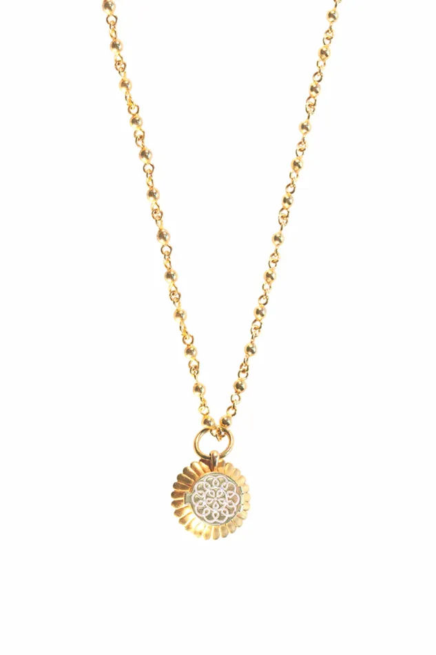 Van Gelder Necklaces White Locket Necklace